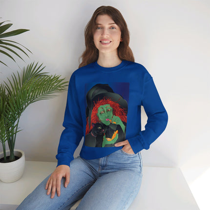 Mirror, Mirror A Witch's Touch Women’s Unisex Heavy Blend™ Crewneck Sweatshirt