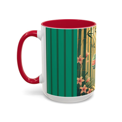 Geisha Kitten’s Easter Stroll Colorful Mugs (11oz, 15oz)