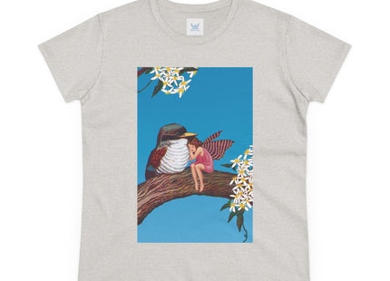 Magnolia Fairy and the Woodland Bird Cotton Tee