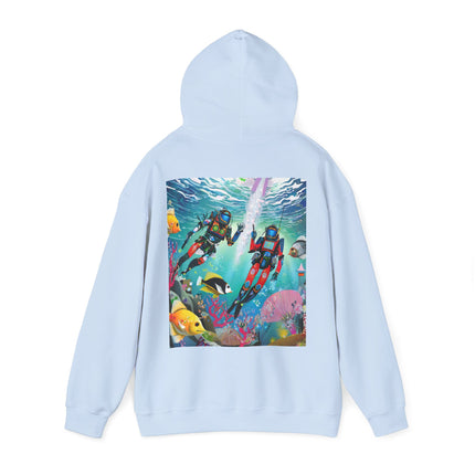 FBI Robot Dive Team – Heavy Blend™ Hooded Sweatshirt