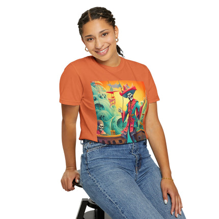 Skeleton Crew of the Misty Seas Unisex Garment-Dyed T-shirt