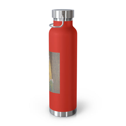 The Kiss by Gustav Klimt Copper Vacuum Insulated Bottle, 22oz
