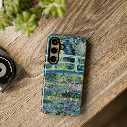 Water Lilies and Japanese Bridge by Claude Monet Phone Cases