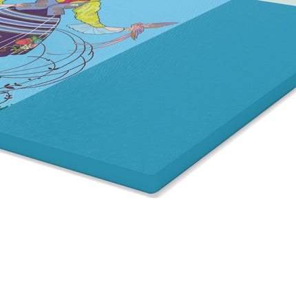 Exquisite Elegance by Umberto Brunelleschi Glass Cutting Board