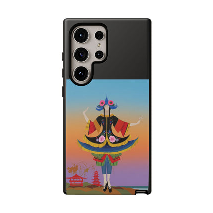 Colorful Dancer Phone Case – Vibrant Grace & Cultural Elegance