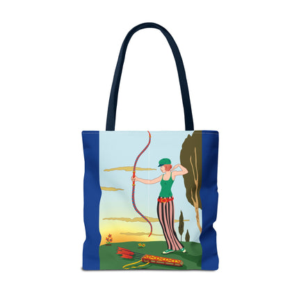 An Archer's Pursuit of Excellence Tote Bag (AOP)