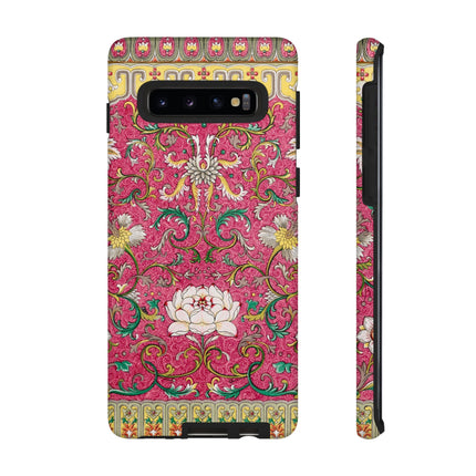 Pink Floral Pattern by Owen Jones Phone Cases