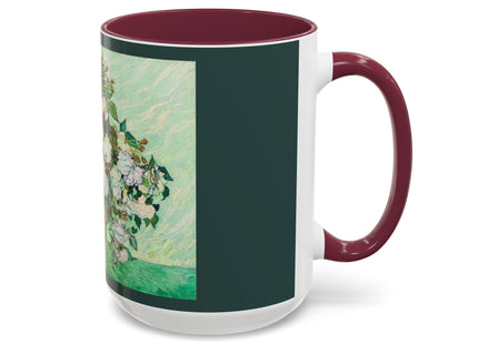 Roses by Vincent Van Gogh Colorful Mugs (11oz, 15oz)
