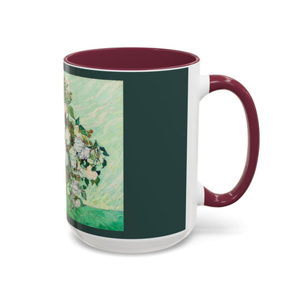 Roses by Vincent Van Gogh Colorful Mugs (11oz, 15oz)