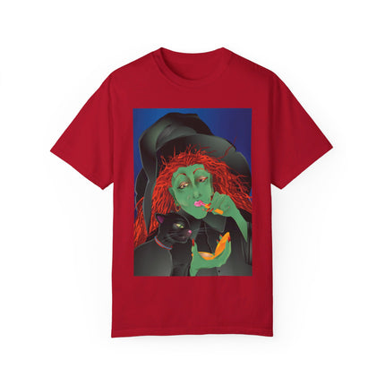 Mirror, Mirror A Witch's Touch Unisex Garment-Dyed T-shirt