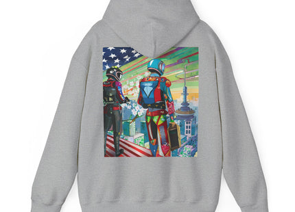 NSA Cyber Punk Computer Hacking Team – Heavy Blend™ Hooded Sweatshirt