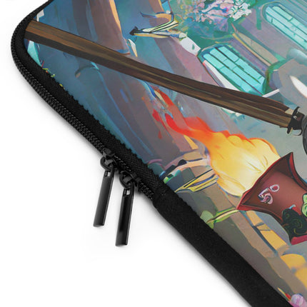 Cyberpunk Leopard Laptop Sleeve
