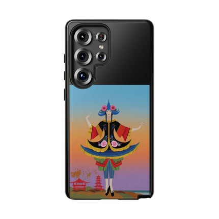 Colorful Dancer Phone Case – Vibrant Grace & Cultural Elegance
