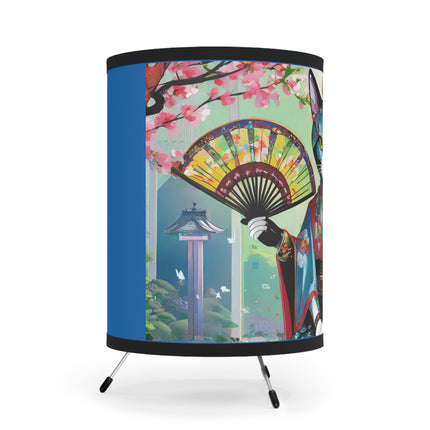 Cyberpunk Geisha Tripod Lamp