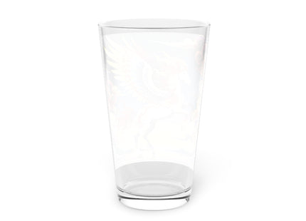 Flame-Winged Horse at Sunset  Glass, 16oz