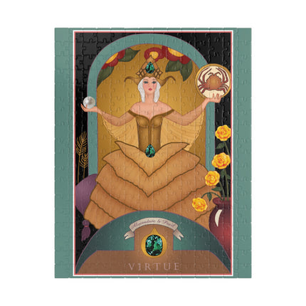 June & Pearl, Alexandrite (from the Gem Series) by Sofia Chiostri Puzzle (110, 252, 500-Piece)