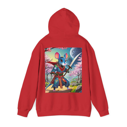 Cyber Samurai Rat – Heavy Blend™ Hooded Sweatshirt