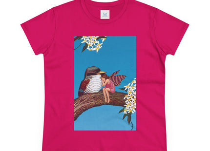 Magnolia Fairy and the Woodland Bird Cotton Tee