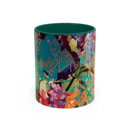 Golden Wisteria Symphony Colorful Mugs (11oz, 15oz)