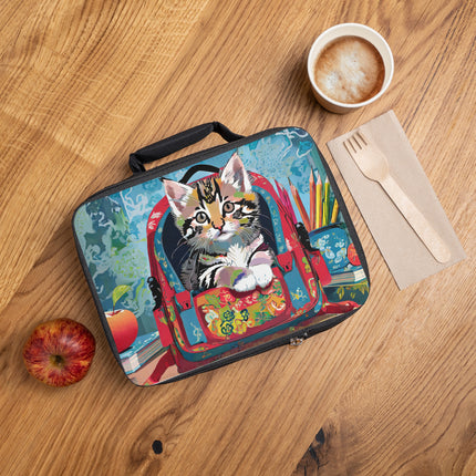 Whiskered Wanderings Lunch Bag