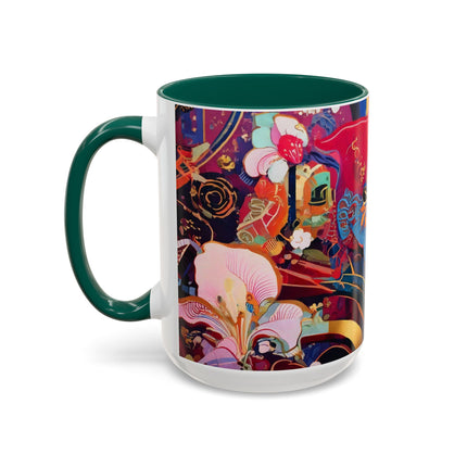 Ethereal Irises Colorful Mugs (11oz, 15oz)