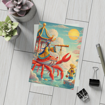 The Celestial Crab Navigator Postcard Bundles (envelopes included) - Bundles of 10, 30, 50 Pieces