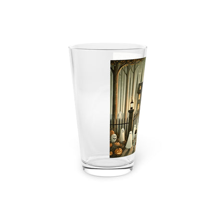 Ghostly Welcome – A Halloween Night Glass, 16oz