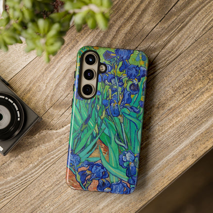 Irises by Vincent Van Gogh Phone Cases