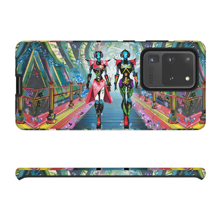 Cyber Punk Robot Models Phone Cases