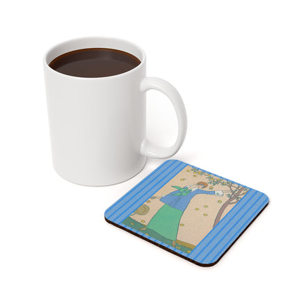 Le Verger by Georges Lepape Cork Back Coaster