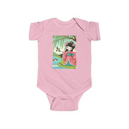 Sparrow Dance Geisha Fairy Infant Fine Jersey Bodysuit