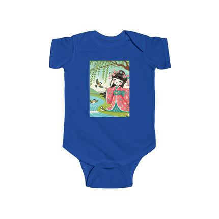 Sparrow Dance Geisha Fairy Infant Fine Jersey Bodysuit
