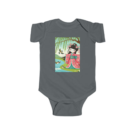 Sparrow Dance Geisha Fairy Infant Fine Jersey Bodysuit