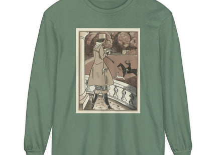 Amazone by Fernand Siméon Unisex Garment-dyed Long Sleeve T-Shirt