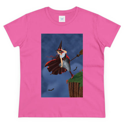 The Enchanted Witch Women's Midweight Cotton Tee