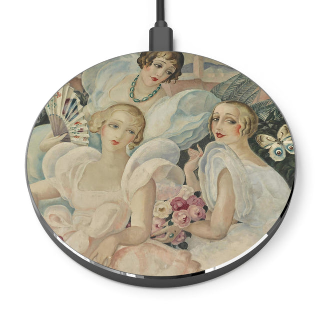 Les Femmes Fatales by Gerda Wegener Wireless Charger