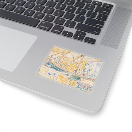 Saint-Tropez by Paul Signac Kiss-Cut Stickers (4 Sizes)