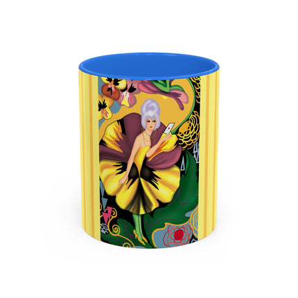 Enchanted Pansy Elegance Colorful Mugs (11oz, 15oz)
