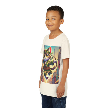 Archer Cat Youth Short Sleeve Tee