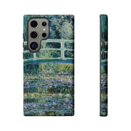 Water Lilies and Japanese Bridge by Claude Monet Phone Cases