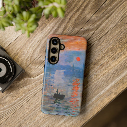 Sunrise by Claude Monet Phone Cases