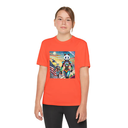 Cyber Punk Robots Youth Competitor Tee