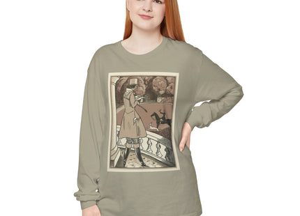 Amazone by Fernand Siméon Unisex Garment-dyed Long Sleeve T-Shirt