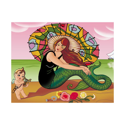 Siren Serenade Premium Matte horizontal posters