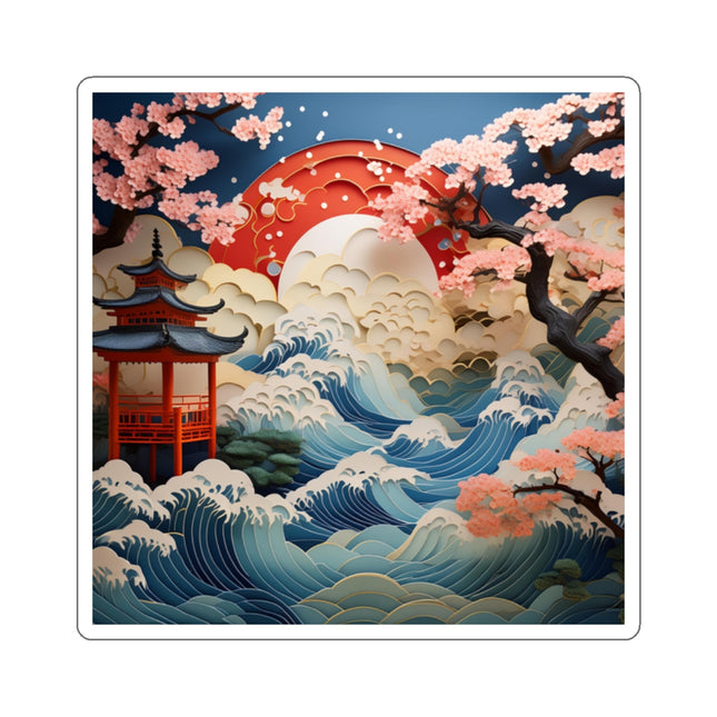 Twilight Serenity Kiss-Cut Stickers (4 Sizes)