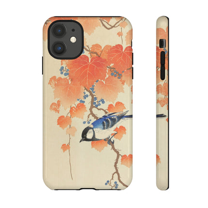 Japanese Bird and Branch by Ohara Koson Phone Cases