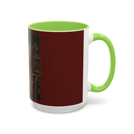 Raphael and his Muse in the Atelier by Vincenzo Abbati Colorful Mugs (11oz, 15oz)