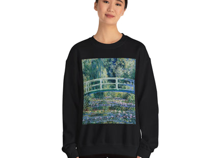 Water Lilies and Japanese Bridge by Claude Monet Heavy Blend™ Crewneck Sweatshirt