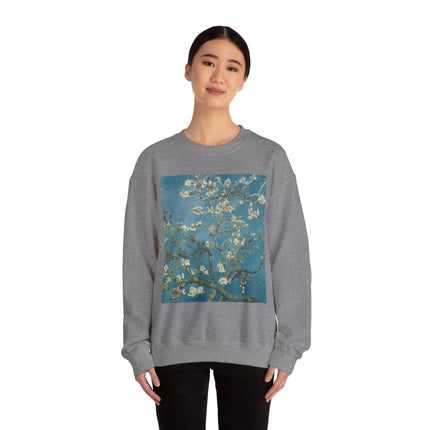 Almond Blossom by Vincent van Gogh Heavy Blend™ Crewneck Sweatshirt