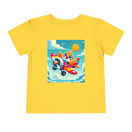 Joyful Bird Aviator Toddler Short Sleeve Tee
